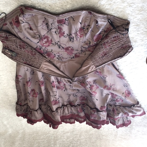 FREE PEOPLE floral dress dusty mauve - Picture 6 of 8